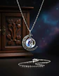 Collar Zodiacal Para Hombre Y Mujer Dije Luna Signos Zodiaco - Miniatura 95