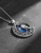 Collar Zodiacal Para Hombre Y Mujer Dije Luna Signos Zodiaco - Miniatura 97