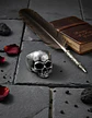 Anillo Cráneo Calavera Color Plata Acero Inoxidable Hombre - Miniatura 6