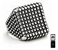 Anillo Biker Puas Color Plata Acero Inoxidable Para Hombre - Miniatura 1