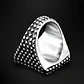 Anillo Biker Puas Color Plata Acero Inoxidable Para Hombre - Miniatura 8