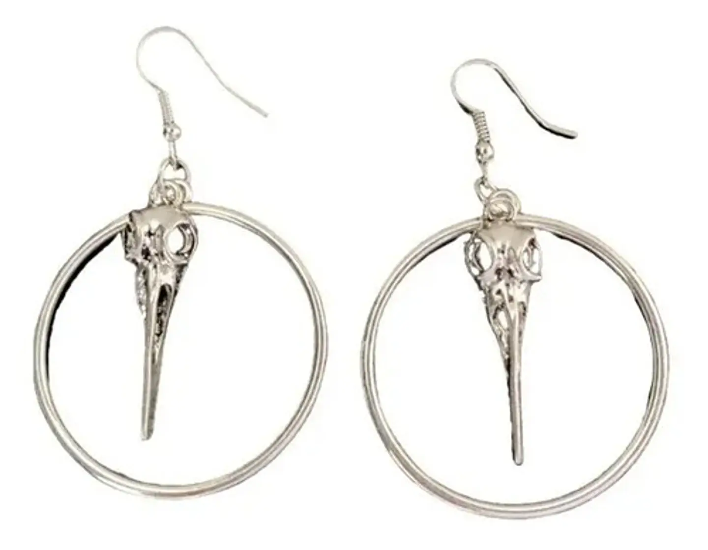 Aretes Pendientes Vikingos Cuervosceltas Color Plata Mujer 4