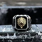 Anillo Cabeza Leon Color Plata Acero Inoxidable Para Hombre - Miniatura 7
