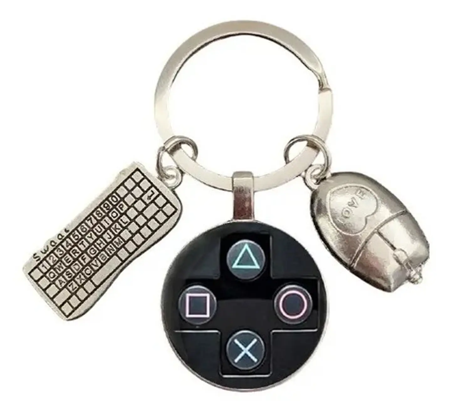 Llavero Gamer Videojuego Imagen Control Juegos Hombre Mujer 3