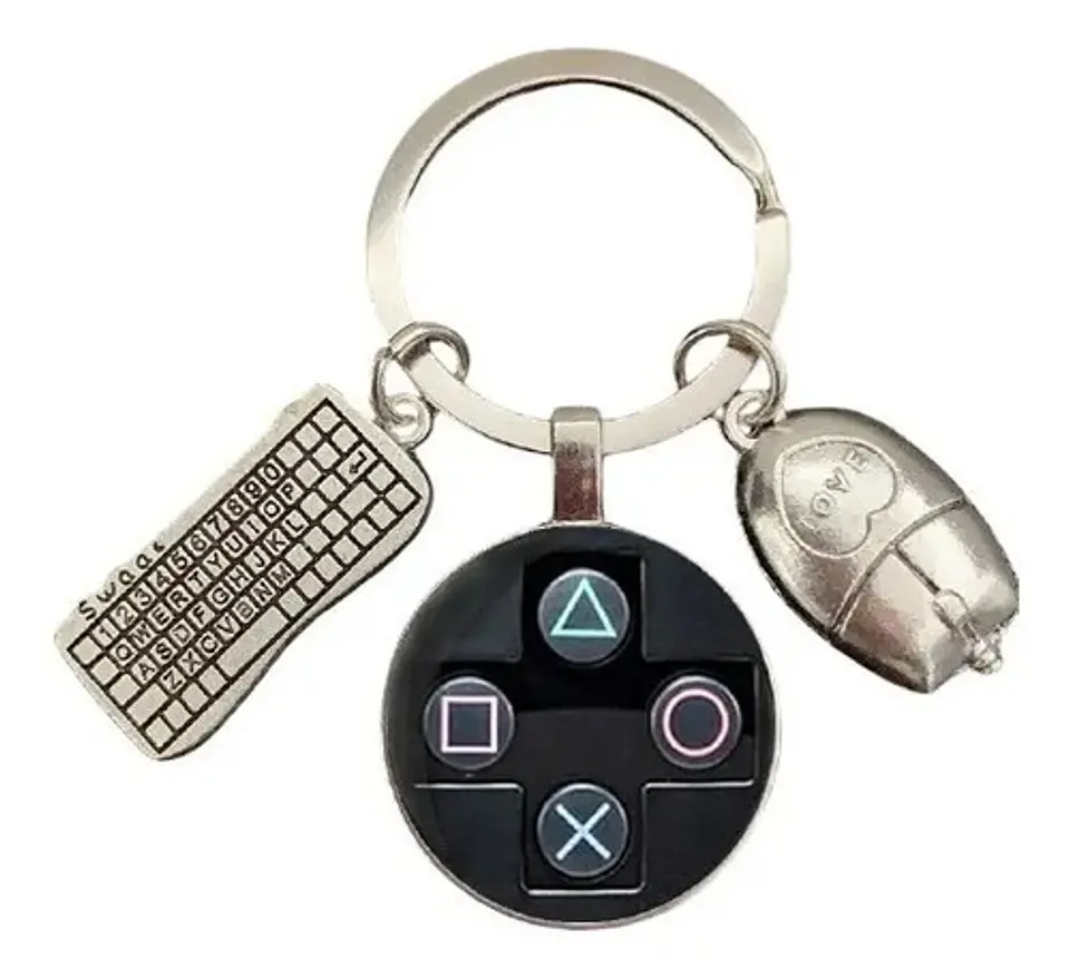 Llavero Gamer Videojuego Imagen Control Juegos Hombre Mujer 3
