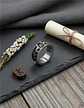 Anillo Vikingo Lobo Color Plata Acero Inoxidable Para Hombre - Miniatura 7