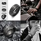Anillo Clásico Vikingo Color Plata Acero Inoxidable Hombre - Miniatura 11