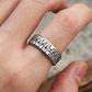 Anillo Clásico Vikingo Color Plata Acero Inoxidable Hombre - Miniatura 40