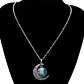 Collar Para Mujer Dije Cabujon Cristal Luna Signos Zodiacal - Miniatura 2