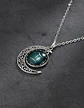 Collar Para Mujer Dije Cabujon Cristal Luna Signos Zodiacal - Miniatura 17