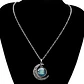 Collar Para Mujer Dije Cabujon Cristal Luna Signos Zodiacal - Miniatura 20