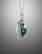 Collar Para Mujer Dije Cabujon Cristal Luna Signos Zodiacal - Miniatura 32