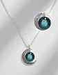 Collar Para Mujer Dije Cabujon Cristal Luna Signos Zodiacal - Miniatura 38
