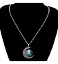 Collar Para Mujer Dije Cabujon Cristal Luna Signos Zodiacal - Miniatura 46