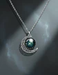 Collar Para Mujer Dije Cabujon Cristal Luna Signos Zodiacal - Miniatura 59