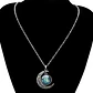 Collar Para Mujer Dije Cabujon Cristal Luna Signos Zodiacal - Miniatura 62