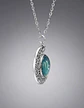 Collar Para Mujer Dije Cabujon Cristal Luna Signos Zodiacal - Miniatura 64