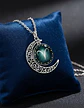 Collar Para Mujer Dije Cabujon Cristal Luna Signos Zodiacal - Miniatura 72