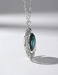 Collar Para Mujer Dije Cabujon Cristal Luna Signos Zodiacal - Miniatura 79