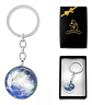 Llavero Hombres Mujeres Planeta Luna Sol Cristal Doble Cara - Miniatura 8