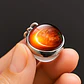 Llavero Hombres Mujeres Planeta Luna Sol Cristal Doble Cara - Miniatura 36