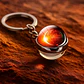 Llavero Hombres Mujeres Planeta Luna Sol Cristal Doble Cara - Miniatura 38