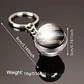 Llavero Hombres Mujeres Planeta Luna Sol Cristal Doble Cara - Miniatura 43