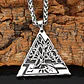 Collar Vikingo Árbol De La Vida Acero Inoxidable Para Hombre - Miniatura 9