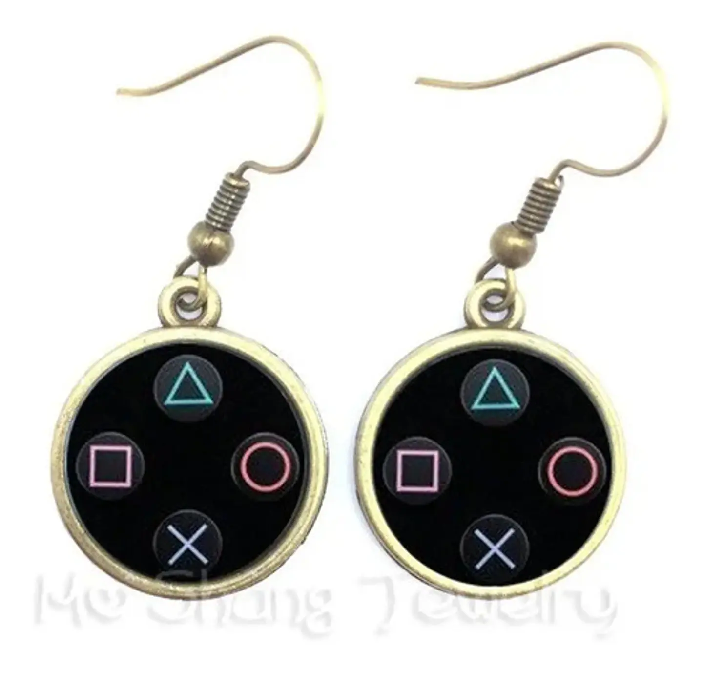 Aretes Pendientes Control De Videojuegos Mujer 4
