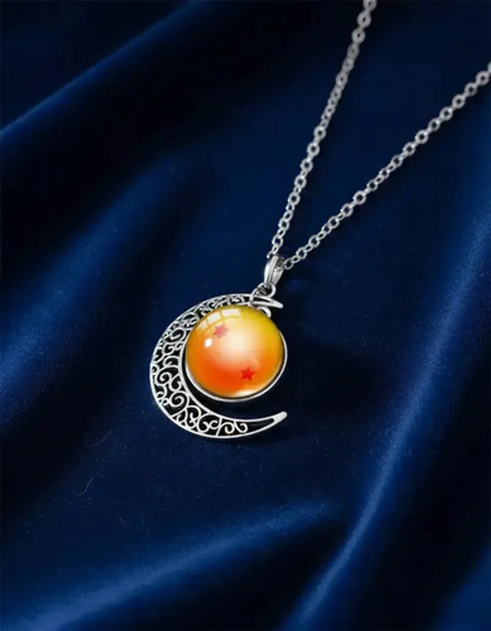 Collar Para Mujer Dije Luna Esfera Dragon Ball Z Anime 19