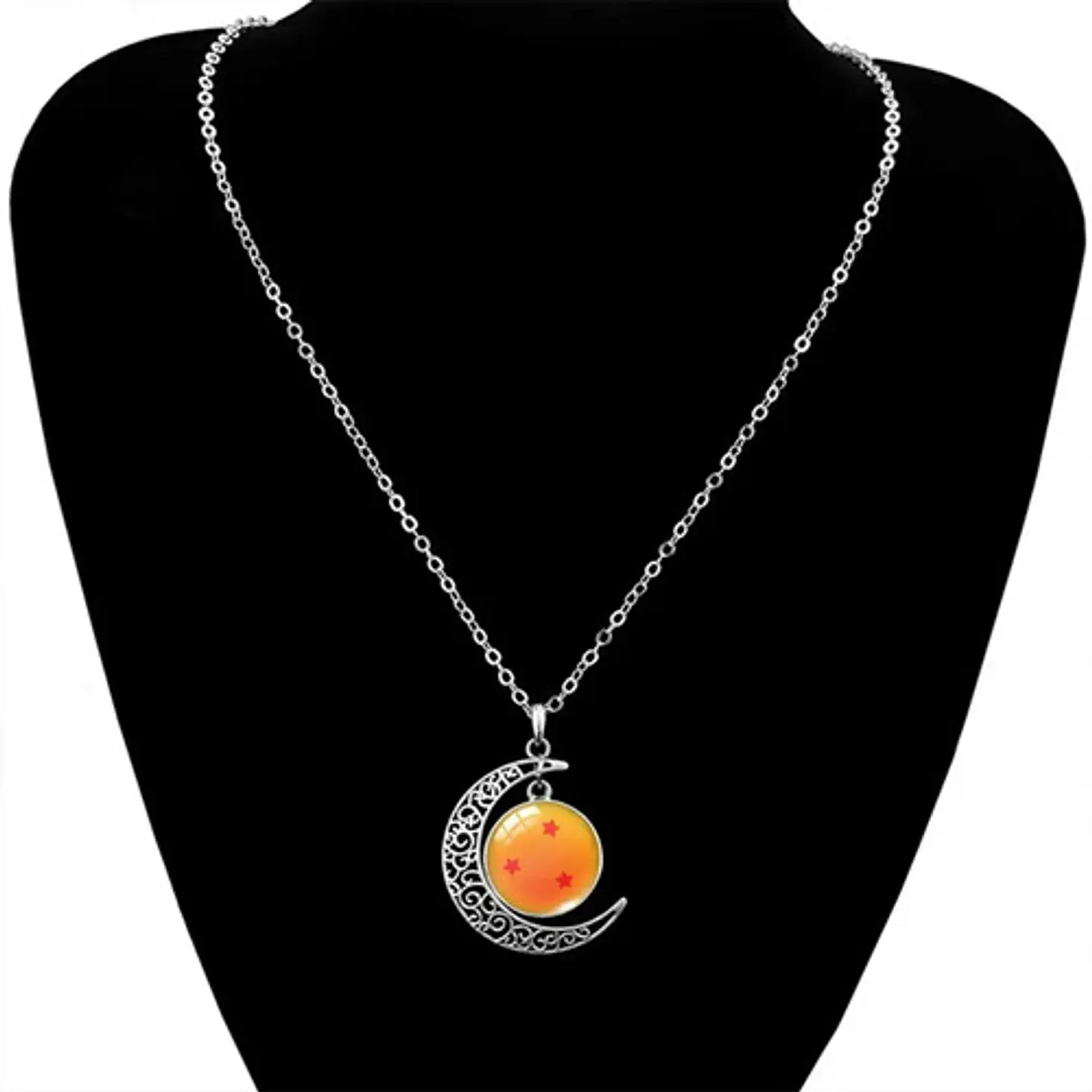 Collar Para Mujer Dije Luna Esfera Dragon Ball Z Anime 21