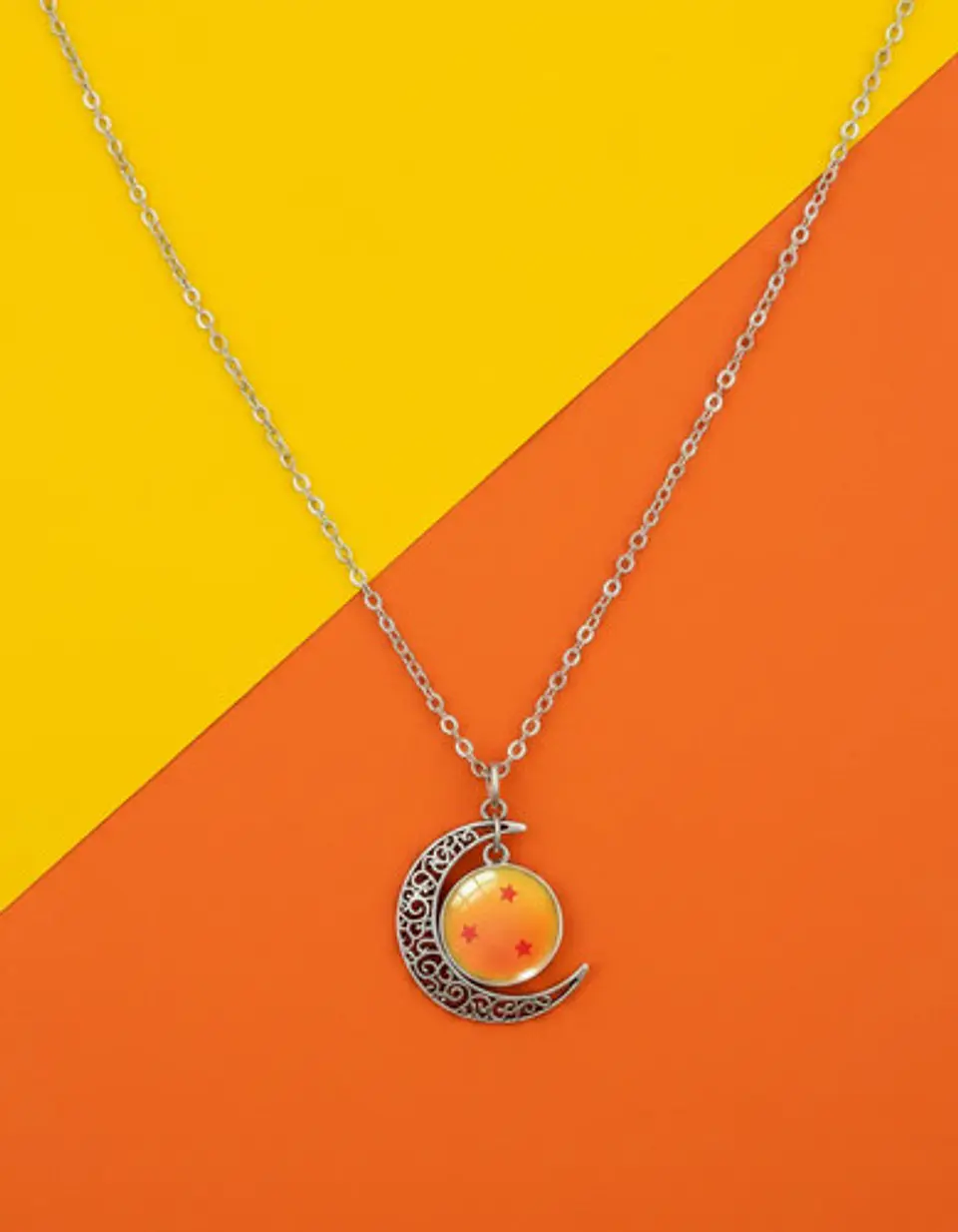 Collar Para Mujer Dije Luna Esfera Dragon Ball Z Anime 22