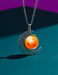 Collar Para Mujer Dije Luna Esfera Dragon Ball Z Anime - Miniatura 26