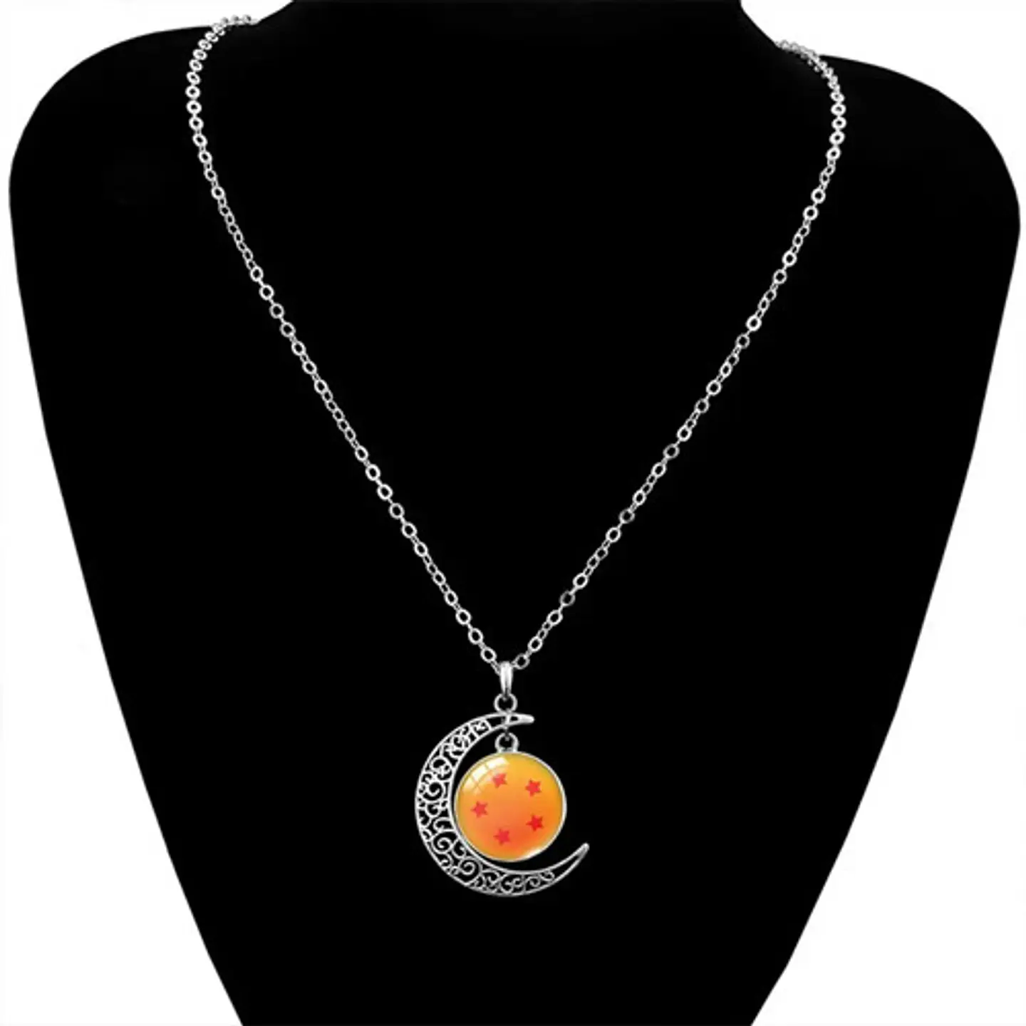 Collar Para Mujer Dije Luna Esfera Dragon Ball Z Anime 29