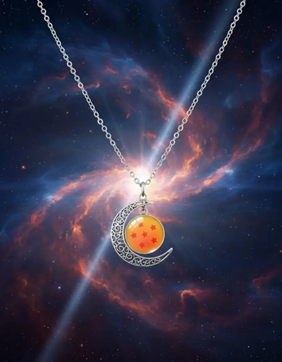 Collar Para Mujer Dije Luna Esfera Dragon Ball Z Anime 37