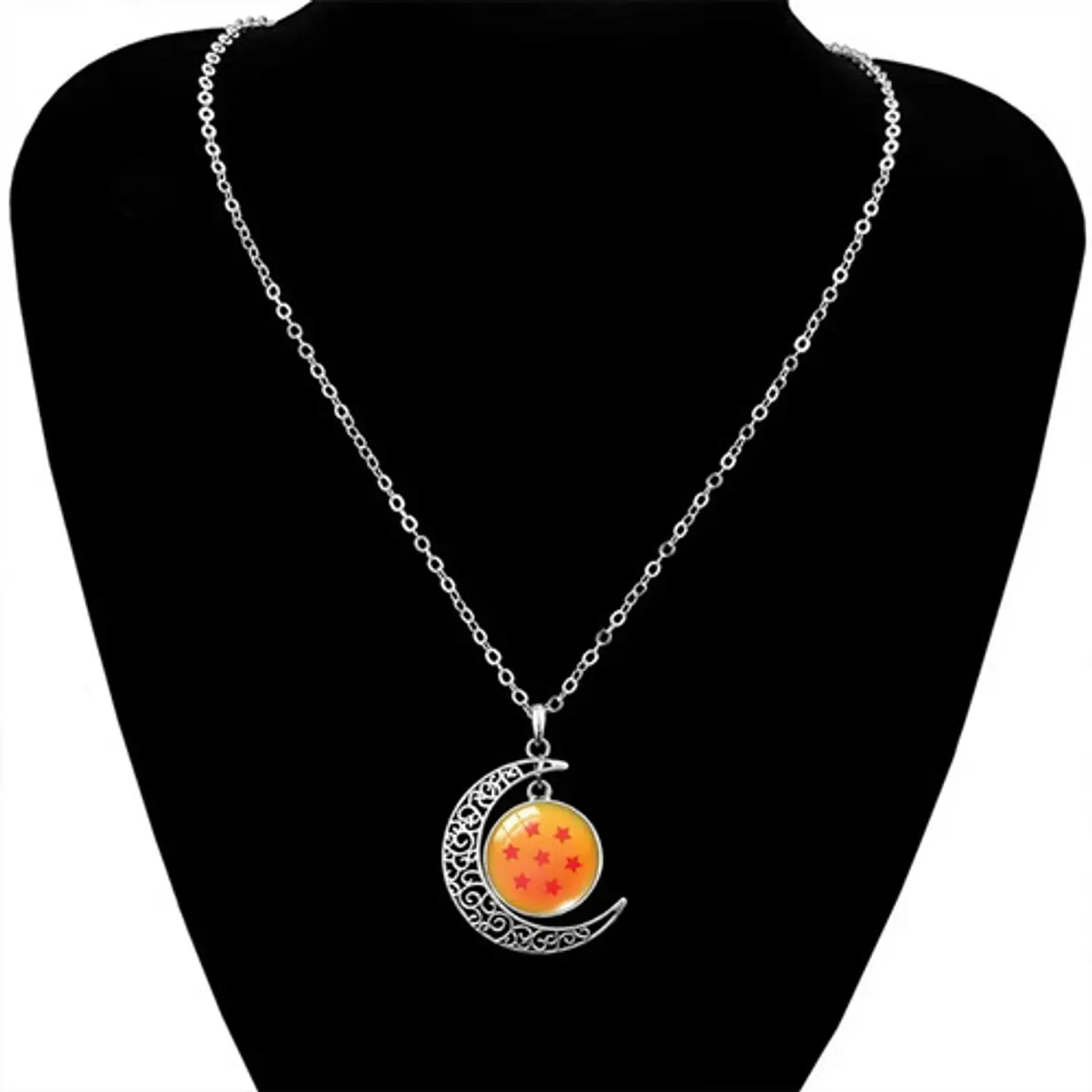 Collar Para Mujer Dije Luna Esfera Dragon Ball Z Anime 40