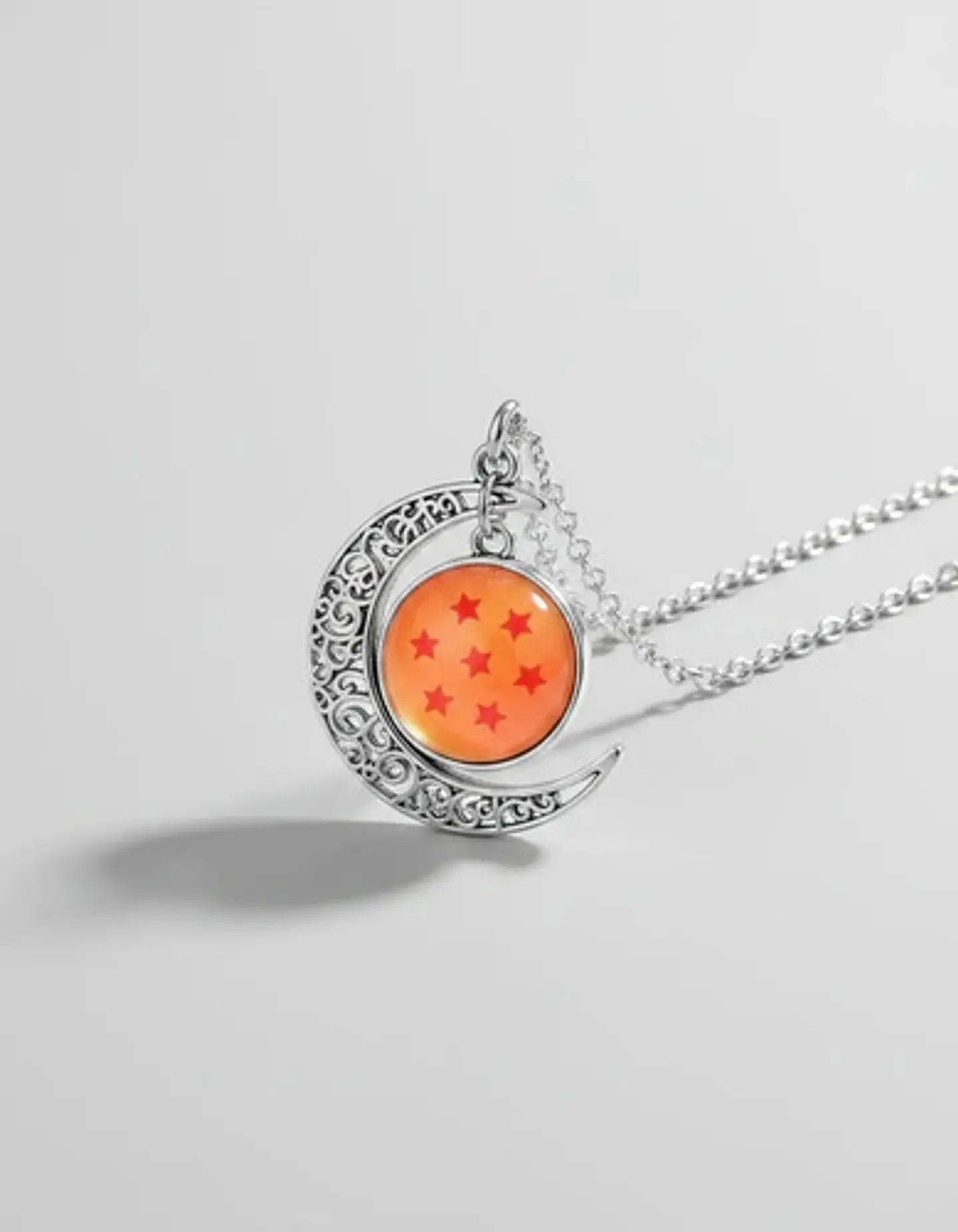Collar Para Mujer Dije Luna Esfera Dragon Ball Z Anime 41