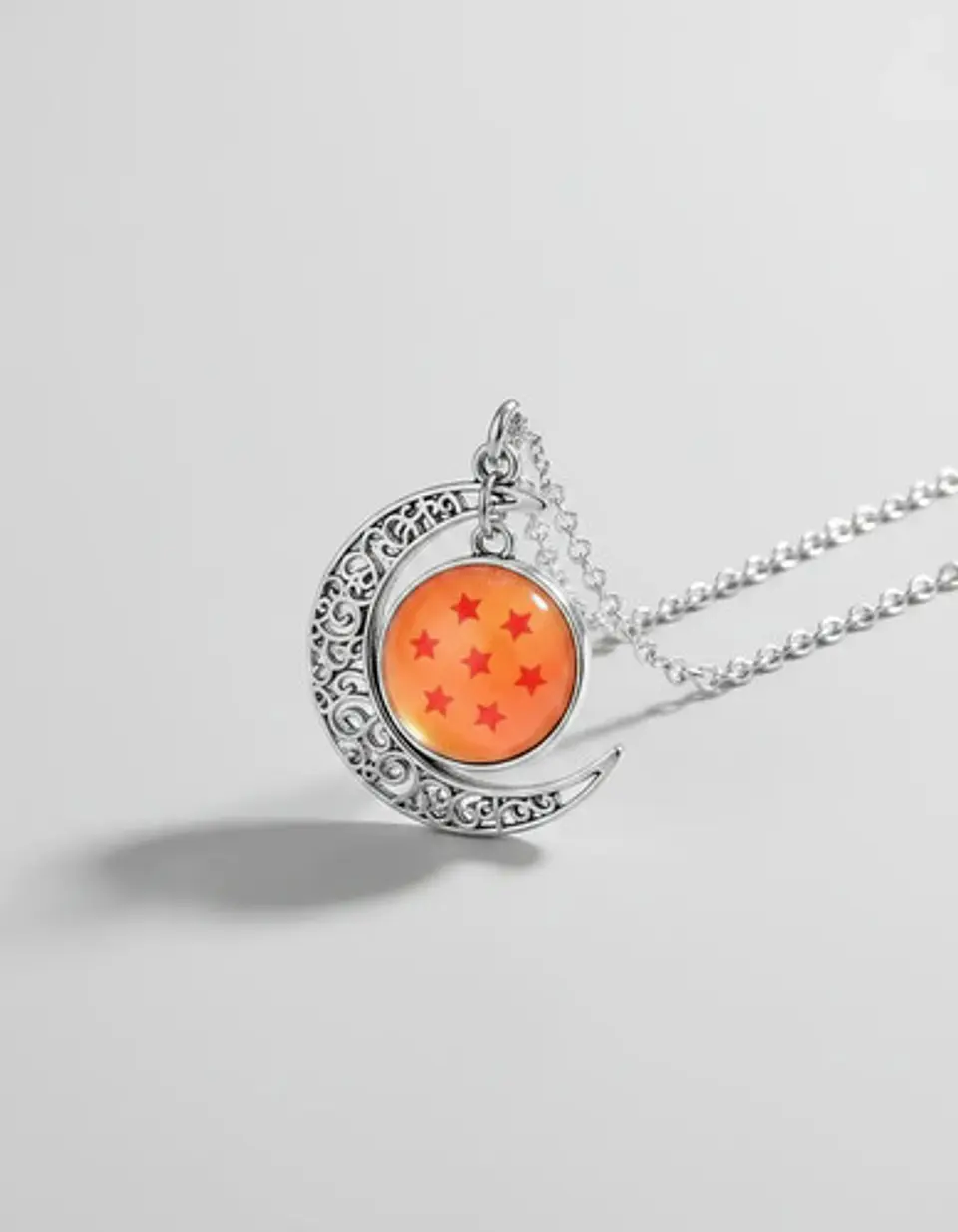 Collar Para Mujer Dije Luna Esfera Dragon Ball Z Anime 41