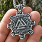 Collar Vikingo En Acero Para Hombres Dije Valknut Valhalla - Miniatura 11
