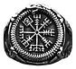 Anillo Mjolnir Amuleto Vikingo Odin Acero Inoxidable Hombre - Miniatura 2