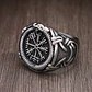 Anillo Mjolnir Amuleto Vikingo Odin Acero Inoxidable Hombre - Miniatura 8