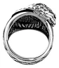  Anillo Valknut Vikingo Cuervo Acero Inoxidable Para Hombre - Miniatura 3