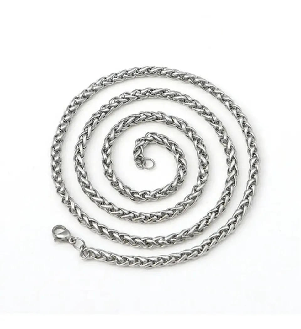 Collar Nórdico Vikingo Amuleto Acero Inoxidable Para Hombre 4
