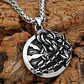 Collar Nórdico Vikingo Amuleto Acero Inoxidable Para Hombre - Miniatura 9