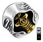 Anillo Para Hombre Cráneo Santa Muerte De Acero Color Plata - Miniatura 1