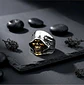Anillo Para Hombre Cráneo Santa Muerte De Acero Color Plata - Miniatura 6