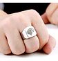 Anillo Color Plata Game Of Thrones Acero Inoxidable Hombre - Miniatura 5