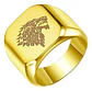 Anillo Color Plata Game Of Thrones Acero Inoxidable Hombre - Miniatura 8