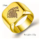 Anillo Color Plata Game Of Thrones Acero Inoxidable Hombre - Miniatura 10
