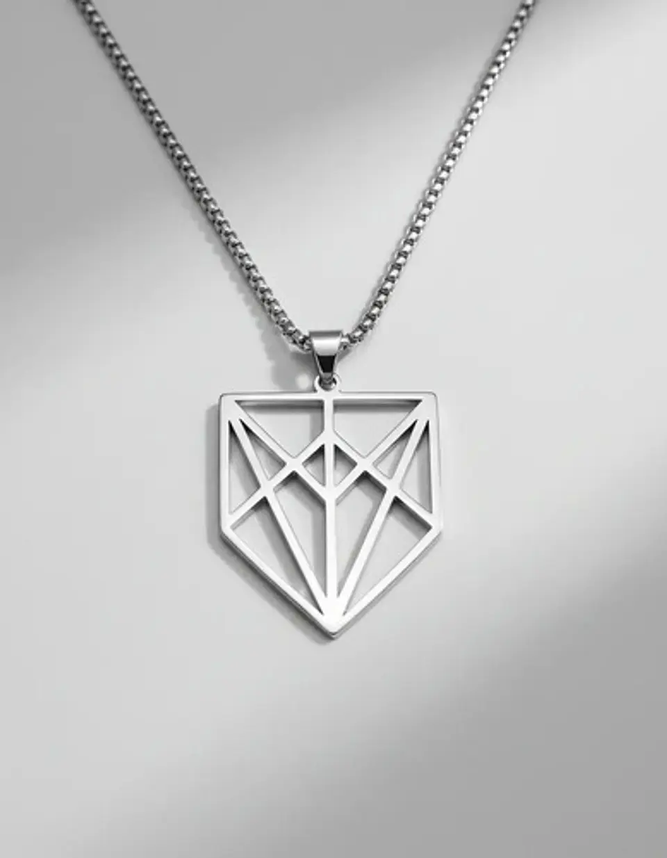 Collar Acero Inoxidable Color Plata Codex Aristarco Mujer 2